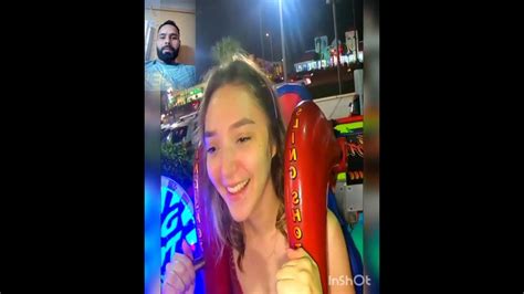 boobs fall out on sling shot|SlingShot Ride